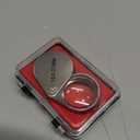 Loupes 10x Glass Jeweler Loupe Loop Eye Magnifier Magnifying Magnifier Metal Body Silver (10x21mm)