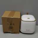 Business King Mini Trash Can 1.6L/0.4 Gallon with Trash Bags 180pcs, Tiny Small Desktop Trash Bin with Lid, Countertop Mini Garbage Bin for Home, Office, Kitchen, Bedroom, Bathroom (White)