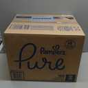 Pampers Pure Protection Baby Diapers, Size 2 (12-18 lbs), 186 Count, Up to 100% Leakproof, Premium Plant-Based Skin Protection, Hypoallergenic Soft Diapers