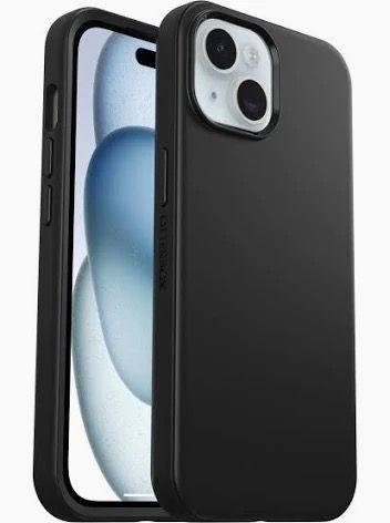 Otterbox Symmetry MagSafe Case for iPhone 16e, 15, 14, 13, Shockproof, Anti-Drop, Slim, Supports 3x More Drops Than Military Standard, Black