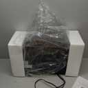 Electric Fireplace Logs Inserts Heater with Infrared Remote Controller 5 Flame Brightness 24 H Timer Overheating Protection for Home and Office Decor Black