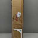 Pre-Lit Artificial Christmas Tree, Warm White Lights, Colorful Lights, Includes Stand, 4 feet (Silver)