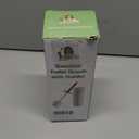 SUBEKYU Toilet Brush, Toilet Bowl Brush and Holder Set, Bathroom Toilet Bowl Cleaner Scrub Brush Set Scrubber for Deep Cleaning, White