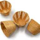 10-Piece Mini Bamboo Wicker Basket Set Handmade Mini Decorative Display Props for Craft & Tabletop Styling no.6