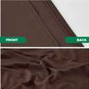 Biscaynebay Decorative Box Spring Cover King & Cal King Size, Brown Luxurious Jersey Knitting Stretchy Wrap Around 4 Sides Bed Skirt for Home/Hotels, Easy Fit Wrinkle & Fade Free Machine Washable