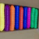 OCTERIC 180Pcs Easter Eggs, 2.3" Fillable Bright Colors Plastic Easter Eggs Empty for Easter Hunt, Easter Basket Stuffers, Party Favor, Classroom Prize Supplies