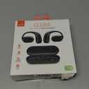 iLive Electronics 16mm Driver Clear Truly Wireless Open Ear Earbuds, Black, IAEBTO34B