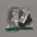 Hcpet Dog Shoes, Dog Boots & Paw Protectors for Winter Snowy Days, Rainy Weather, Outdoor Anti-Slip Sole Dog Booties for Hardwood Floor Black-Leg 3 (#3 (Width 1.77 Inch) for 31-38 Lbs)