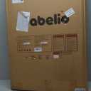 Babelio 36" Tall Baby Gate, 26-40" Wide Auto Close Pet Gate, PressGuard C5 Pressure Mounted Metal Dog Gate, Easy-Install No Drilling, No Tools Needed, with Wall Protectors and Extension Kits, Black