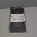 Architectural Mailboxes PLMB06AM Plastic Bracket Mailbox Mounting Board, Black