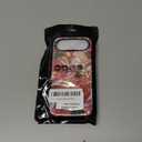 YTanazing Stained Glass Flower Phone Case for iPhone 17 Air, Cute Trendy Elegant Pink Rose Stained Glass Design Shockproof Slim TPU and Hard PC Protective Cover for Girls Women