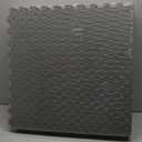 BalanceFrom Puzzle Exercise Mat 1" Thick, EVA Interlocking Foam Floor Tiles for Home Gym, Mat for Home Workout Equipment, Floor Padding for Kids, Gray, 24 in x 24 in x 1 in, 24 Sq Ft - 6 Tiles (Grey)