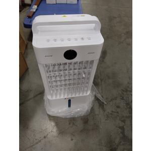 Z ZONAMA Swamp Cooler, 3-IN-1 Evaporative Air Cooler with Display & Remote, Windowless Portable Air Conditioners with Ice Cooling, 12H Timer, 6 Speeds, 60° Oscillation, Air Cooler Fan for Home Office