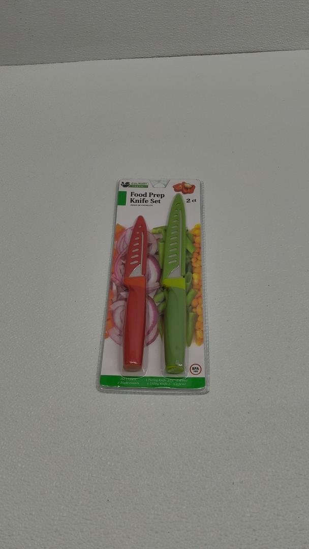 2 pc. Food Prep Culinary Fresh - (Stainless Steel) Pairing & Culinary Knife 