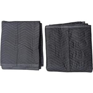 Heavy Duty Moving Blankets (2 Pack) - 72" x 80" Quilted Furniture Pads for Protecting & Wrapping - Professional Grade Shipping & Packing Supplies for Storage & Relocation Heavy Duty Moving Blankets (2 Pack) - 72" x 80" Quilted Furniture Pads for Protecting & Wrapping - Professional Grade Shipping & Packing Supplies for Storage & Relocation