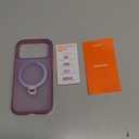 TORRAS Ostand Q3 Air for iPhone 17 Pro Case 6.3'' with Stronger Magnetic Stand, Fit for Magsafe, Airbags Miltary Protection, Camera Control for iPhone 17 Pro Case, Shockproof & Stylish, Purple