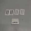 Pack of 2, Glasses Ear Cushion Upgrade Soft Knitting Cotton Fabric Eyeglass Ear Cushions Holder Grips, Anti-Slip Eyeglasses Temple Tips Sleeve Retainer, For Glasses Sunglasses Eyewear 2pairs Black+2pairs gray