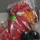 Yerliker 2 Pcs Christmas Large Plush Gnomes Decorations Lime Green Gnomes Xmas Stuffed Animals Porch Yard Decor 28 to 43 Inch Santa Decoration with Retractable Legs for Gifts Home Indoor Outdoor