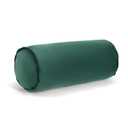 Roll Neck Pillow Velvet Round Bolster Pillow Cervical Support Pillows Neck Pain Relief Cylinder Pillows with Removable Washable Cover 16 x 6 Dark Green