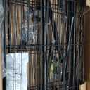 5-Shelf Multipurpose Adjustable Sturdy Steel Storage Shelving Unit, Easy Assembly, 13.4" D x 23.2"W x 60"H, Black