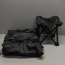 Ripeng 4 Pcs Portable Airplane Travel Foot Rest, Folding Camping Stool, Under Desk Foot Rest at Work for Long Flight, Home and Office Outdoor Hiking Fishing with Carry Bag