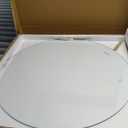 24 inch Round Glass Table Top - Tempered - 1/4" Thick Glass Surface, Safe Flat Polished, Multipurpose for Dining Table, Patio, Coffee and End Table