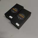 2 x Car Air Fresheners for Men | 10ml Air Freshener | Strong Perfume Hanging Diffuser with Odour Eliminaor Technology | Car Accessories | Car Scents Air Fresheners by Ikeda (Square, New Car)