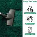 Kelarea Area Rug for Living Room, 5x8 Non-Slip Dark Green Rug Fluffy Soft Shag Rugs, Fuzzy Shaggy Plush Carpet for Bedroom, Nursery Rooms, Home Dorm