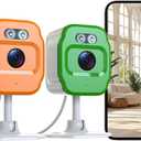 2Pcs 1080P WiFi Security Cameras, Baby Monitor Indoor Security Camera, Cat&Dog Camera with Motion Detection Indoor Camera, Full Color Night Vision,Two-Way Voice and Siren, Cloud Storage