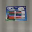 EXPO Low Odor Dry Erase Markers Fine Tip Assorted Colors 12 Count