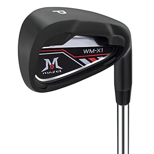 MAZEL WM-X1/2 Individual Men Golf Club Irons 1,2,3,4,5,6,7,8,9,Pitching Wedge,Approach Wedge,Sand Wedge with Graphite/Steel Shafts for left Handed