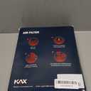 KAX Premium Engine Air Filter, CA11480 Replacement for Ford Fusion 2013-2020, Edge 2015-2024, GT 2017-2022, Lincoln MKZ 2013-2020, Nautilus 2019-2023, MKX 2016-2018, Continental 2017-2020