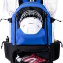 GoHimal Lacrosse Bag Extra Large Lacrosse Backpack with Tow Stick Holder