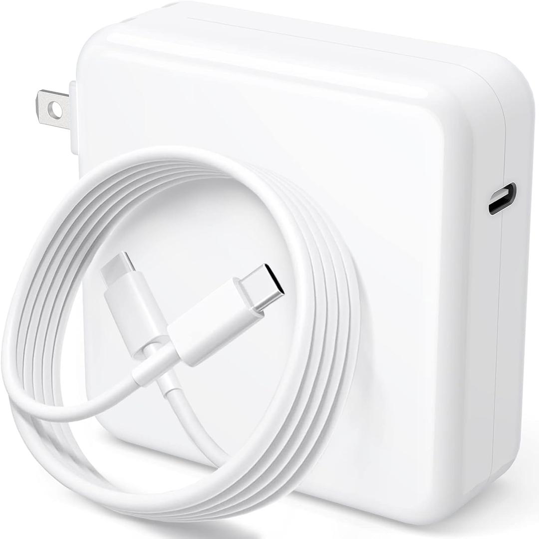 Mac Book Pro Charger - 120W USB C Fast Charger Adapter Compatible with MacBook Pro & MacBook Air 13, 14, 15, 16 inch, iPad Pro, Samsung Galaxy