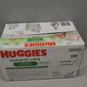 Huggies Natural Care Sensitive Baby Wipes, Unscented, Hypoallergenic, 99% Purified Water, 10 Flip-Top Packs (560 Wipes Total)