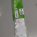 Stove Gap Covers Stainless Steel (2PCS),Stove Gap Filler,Range Trim Kit,Stove Gap Guard for Kitchen Oven Between Stovetop and Counter,Easy Clean Heat Resistant,Adjustable Length 13.8'' to 27.5'',White