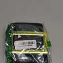 JASGOOD Christmas Santa Claus Adults Wide Leather Belt - Black Pirate Belt Gold Buckle Men Novelty Costume Cosplay Accessory (Fit Size 44"-54")