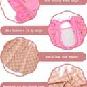 Goodstoworld Toddler Girl Dress for Kids Summer Beach Ruffle Tie Back Dresses for 2-8T (5-6 Years, A1-donut)