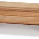 Liswit Farmhouse Wood Tray Rustic Wooden Pedestal 12 * 5.5 * 2 inches Decorative Wood Riser for Farmhouse Kitchen Counter Bathroom Room Decor (Brown)