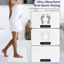 Fast Drying Stone Bath Mats for Bathroom, Non-Slip Diatomaceous Earth Bath Mat, Super Absorbent Bath Mat Stone (23.6''15.4" White Arcana)