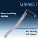 Fulton 501108 Trailer Winch Accessory, Handle, 10 Inch