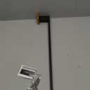 GERZWY Matte Black Towel Bar, 30 Inch Stainless Steel Bathroom Wall Mounted Towel Rail, Hand Towel Holder JG1901A75-BK