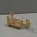 Vin Beauty 8Pcs Teacup Holder Display Stand Tea Cup and Saucer Display Stand Holder Metal China Coffee Mug Cup Storage Organizer 6.22 X 2.44 Inches Gold Metal Teacup Hanger Tray Rack for Plate Teapot