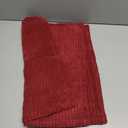 Fancy Homi 2 Packs Burgundy Red Decorative Throw Pillow Covers 19x19 Inch for Living Room Couch Bed Sofa, Farmhouse Boho Home Decor, Soft Corss Corduroy Patchwork Accent Cushion Case