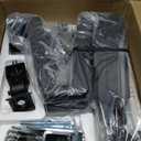 UPGRAVITY Triple Monitor Desk Mount for Three Flat/Curved Computer Screens up to 27 inch, Fully Adjustable Gas Spring Triple Monitor Arms Hold up to 17.6lbs, VESA 75x75/100x100mm