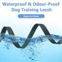 Waterproof Long Leash, Dog Training Leash Long Line, Outdoor Lead for Walking, Training, Swimming, Hiking, Camping, Beach, Hunting (Blue, 16FT)