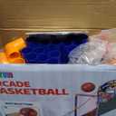 JOYIN Arcade Basketball Game Set with 4 Balls and Hoop for Kids 3 to 12 Years Old Indoor Outdoor Sport Play - Easy Set Up - Air Pump Included - Ideal for Competition