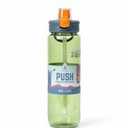 Manna Push Water Bottle, Green, 39oz