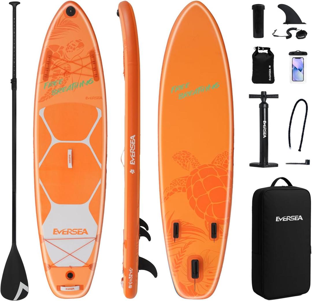Inflatable Stand-Up Paddle Boards 32"/33"/34" Widths Inflatable Paddle Board with SUP Accessories, Camera Mount, Basic All-Around SUP Board for All Skill Levels, Up to 450lbs