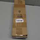 Gold Wrap Around Curtain Rods 28 to 60 Inch:Blackout Heavy duty Adjustable Window Curtain Rod for Bedroom,Industrial Darkening Curved French Metal Single Drapery Rods Easy Install,Brushed Gold